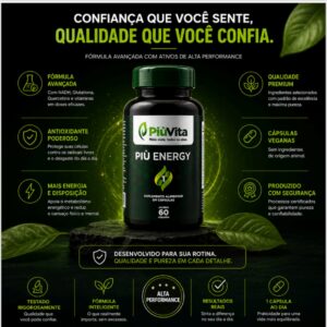 PIU ENERGY 1 COM 60 CAPSULAS