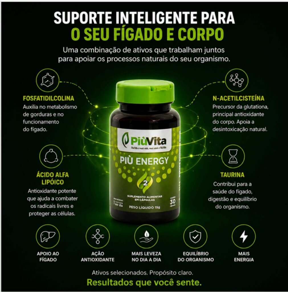 PIU ENERGY 2 COM 30 CAPSULAS